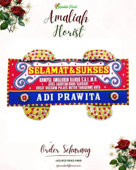 Papan Bunga Ucapan Selamat Mlati Norowito